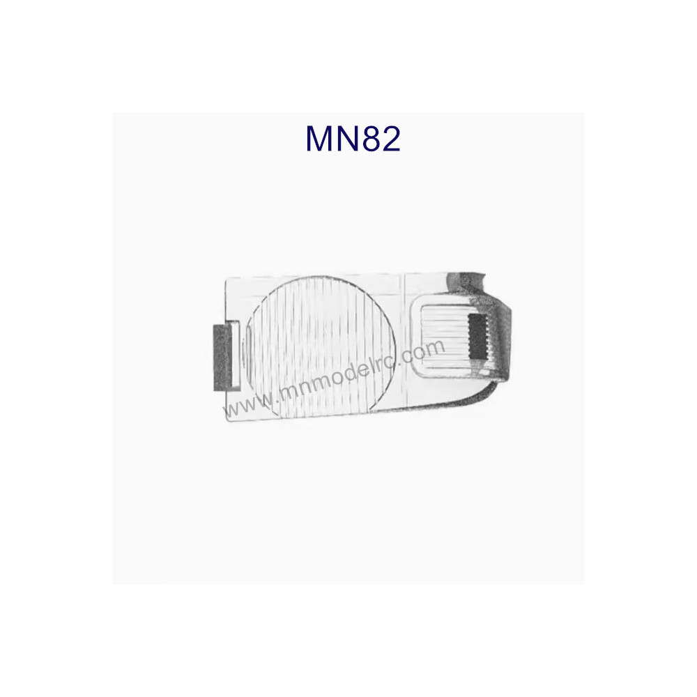MN MODEL MN82 parts Left headlight cover C82-04-02