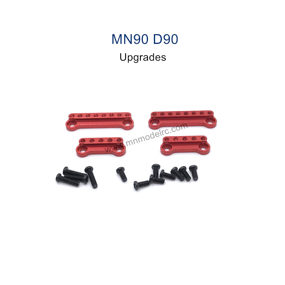 MN MODEL MN-90 Upgrade Parts Shock Absorber Tower red