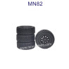 MN MODEL MN82 parts Metal Wheel D4A-19 black