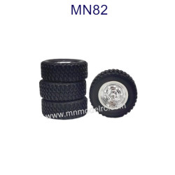 MN MODEL MN82 parts Metal Wheel D4A-19 silver