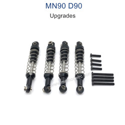 MN MODEL MN-90 Upgrade Parts Metal Shocks black