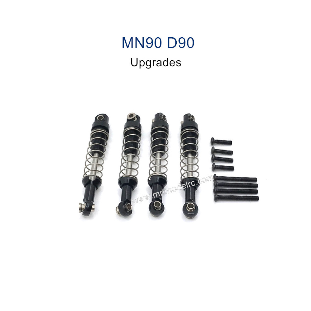 MN MODEL MN-90 Upgrade Parts Metal Shocks black