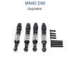 MN MODEL MN-90 Upgrade Parts Metal Shocks black