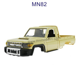 MN MODEL MN82 parts Car Body Shell yellow