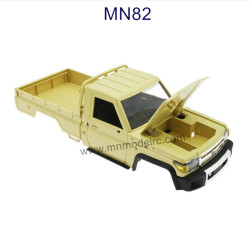 MN MODEL MN82 parts Car Body Shell yellow
