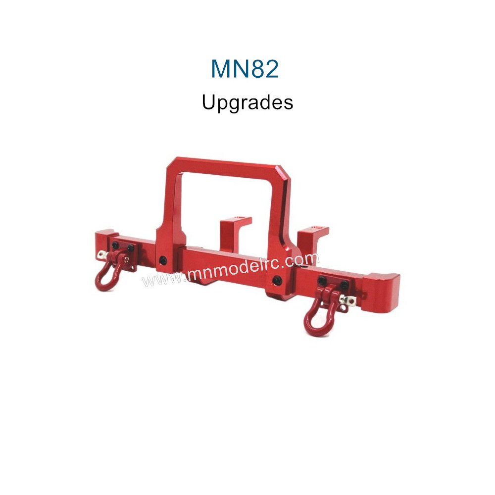 MN MODEL MN82 Upgrade parts Front bumper red