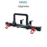 MN MODEL MN82 Upgrade parts Front bumper black
