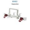 MN MODEL MN82 Upgrade parts Front bumper silver