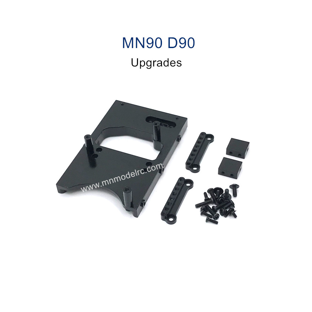 MN MODEL MN-90 Upgrade Parts Servo Seat and Shocks Tower black