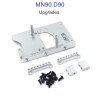 MN MODEL MN-90 Upgrade Parts Servo Seat and Shocks Tower silver