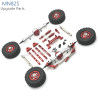 MN MODEL MN82S RC CAR Upgrade Metal Kits red