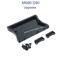 MN MODEL MN-90 Upgrade Parts Shock Tower and Tail Plate black
