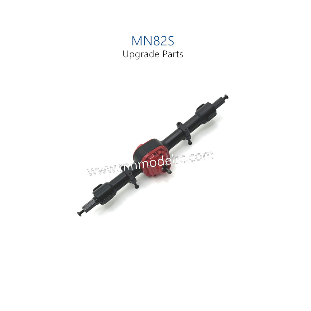6-MN_MODEL_MN82S_RC_CAR_Upgrade_Parts_Rear_Axle_Assembly_Black