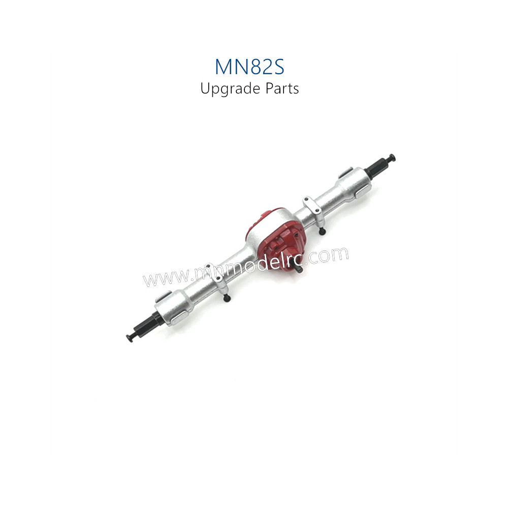 6-MN_MODEL_MN82S_RC_CAR_Upgrade_Parts_Rear_Axle_Assembly_Silver