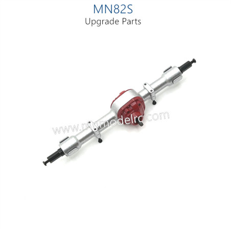 6-MN_MODEL_MN82S_RC_CAR_Upgrade_Parts_Rear_Axle_Assembly_Silver