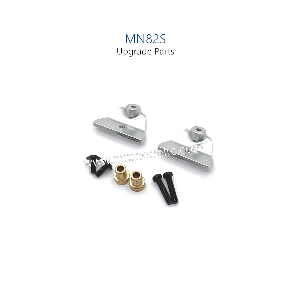 10-MN_MODEL_MN82S_RC_CAR_Upgrade_Parts_Front_Shock_Support_Frame_Silver