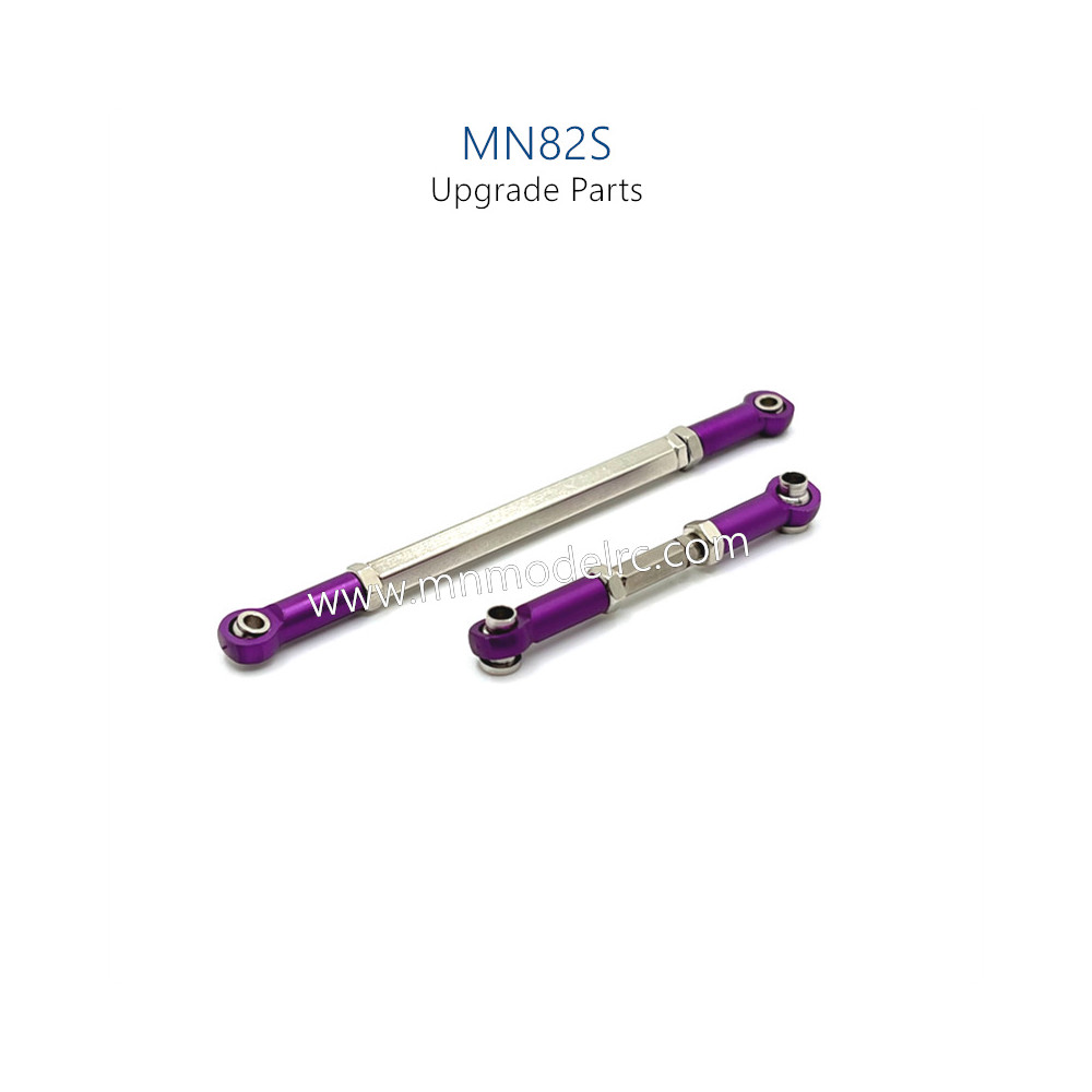 13-MN_MODEL_MN82S_RC_CAR_Upgrade_Parts_Connect_Rods_purple