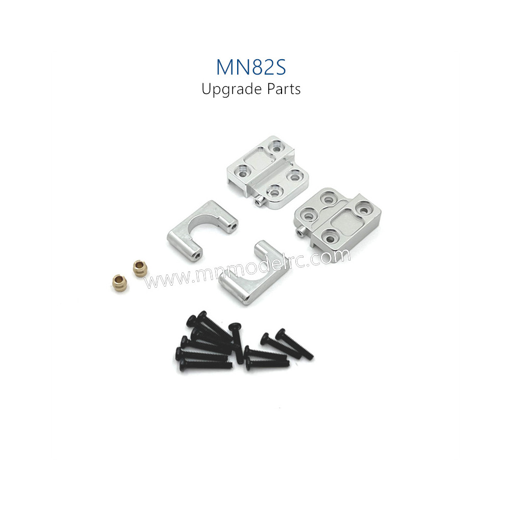 14-MN_MODEL_MN82S_Upgrade_Parts_Rear_axle_spring_plate_fixing_silver