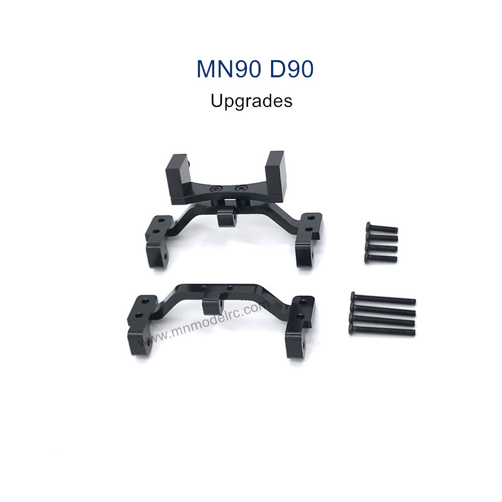 MN MODEL MN-90 Upgrade Parts Connect Rod Seat and Rear Servo Seat black