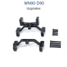 MN MODEL MN-90 Upgrade Parts Connect Rod Seat and Rear Servo Seat black