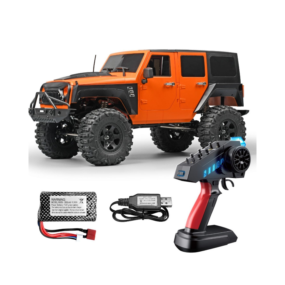 MN MODEL MN222 RTR 1/10 2.4G 4WD RC Climbing Car orange MN MODEL MN222 RTR 1/10 2.4G 4WD RC Climbing Car orange