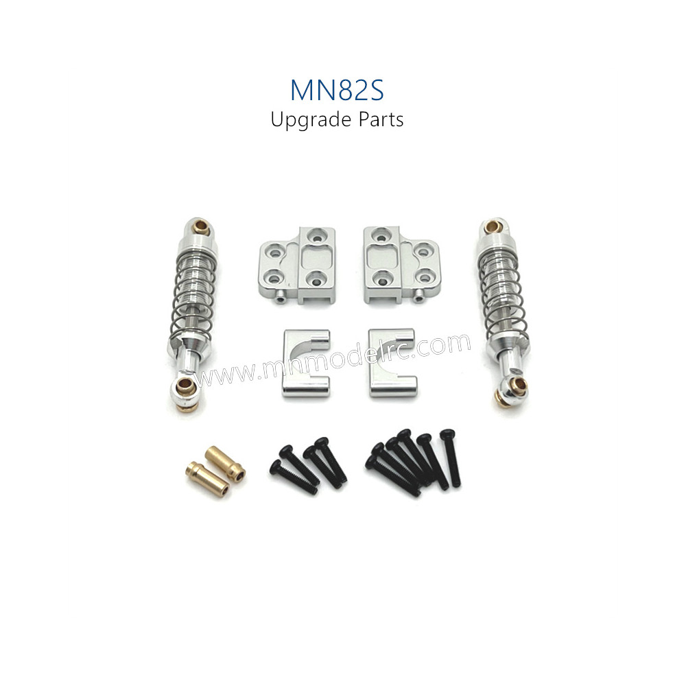 34-MN_MODEL_MN82S_Upgrade_Parts_Rear_Fixing_seat_and_Shocks_silver
