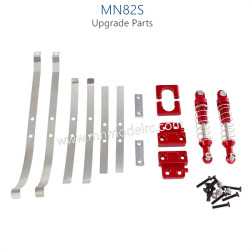 38-MN_MODEL_MN82S_Upgrade_Parts_Metal_Shock_and_Fixing_seat_Spring_red