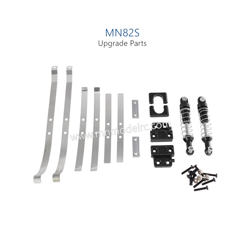 38-MN_MODEL_MN82S_Upgrade_Parts_Metal_Shock_and_Fixing_seat_Spring_Black