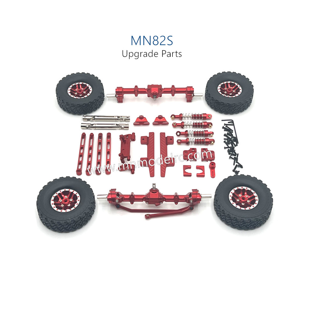 40-MN_MODEL_MN82S_Upgrade_Parts_Shocks_Transmittion_Shaft_Tires_and_Protect_Plate_red