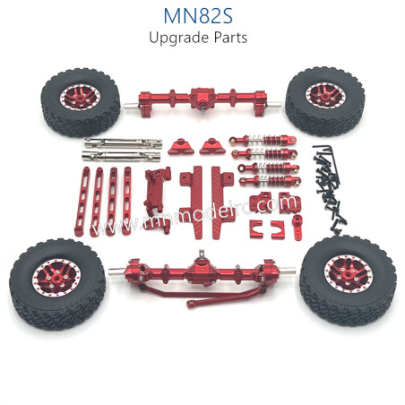 40-MN_MODEL_MN82S_Upgrade_Parts_Shocks_Transmittion_Shaft_Tires_and_Protect_Plate_red