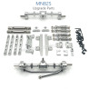 41-MN_MODEL_MN82S_Upgrade_Parts_Front_and_Rear_Axle_kit_Shocks_and_Side_plate_silver