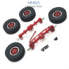 42-MN_MODEL_MN82S_Upgrade_Parts_Front_Rear_Axle_kit_and_Metal_Wheel_Assembly_red