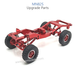 46-MN_MODEL_MN82S_Upgrade_Parts_Metal_upgrade_modification_door_bridge_frame_chassis_Red-3