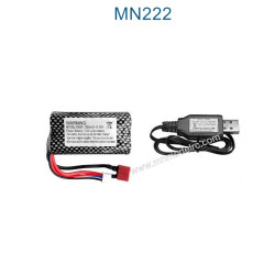 MN MODEL MN222 Parts 7.4V USB Charger and Battery