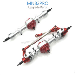4-MN_MODEL_MN82PRO_RC_CAR_Upgrade_Parts_Front_and_Rear_Axle_Assembly_red