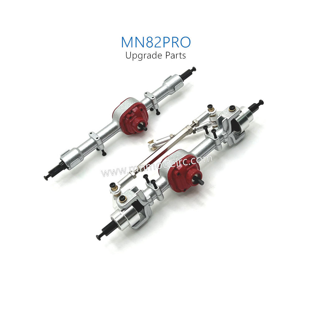 4-MN_MODEL_MN82PRO_RC_CAR_Upgrade_Parts_Front_and_Rear_Axle_Assembly_silver