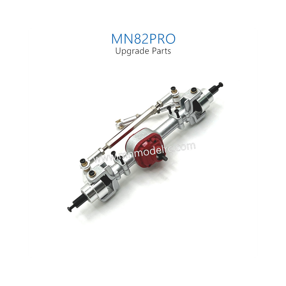 5-MN_MODEL_MN82PRO_RC_CAR_Upgrade_Parts_Front_Axle_Assembly_silver
