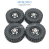 7-MN_MODEL_MN82PRO_RC_CAR_Upgrade_Parts_Wheel_Complete_kit_Black