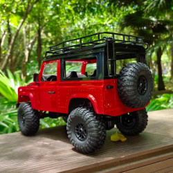 MN MODEL MN-90 D90 1/12 Scale 2.4Ghz 4WD RC Crawler Back