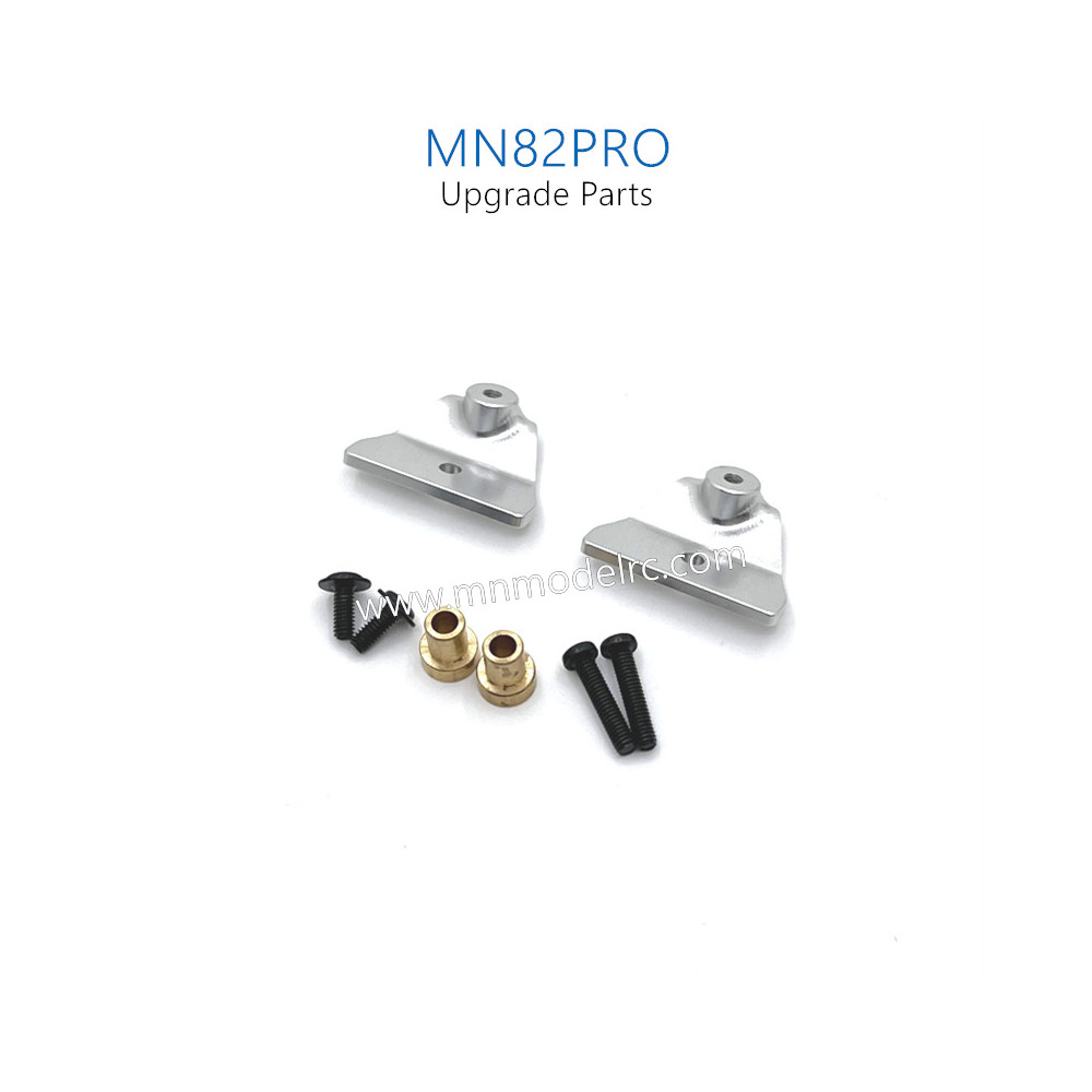 10-MN_MODEL_MN82PRO_RC_CAR_Upgrade_Parts_Front_Shock_Support_Frame_silver