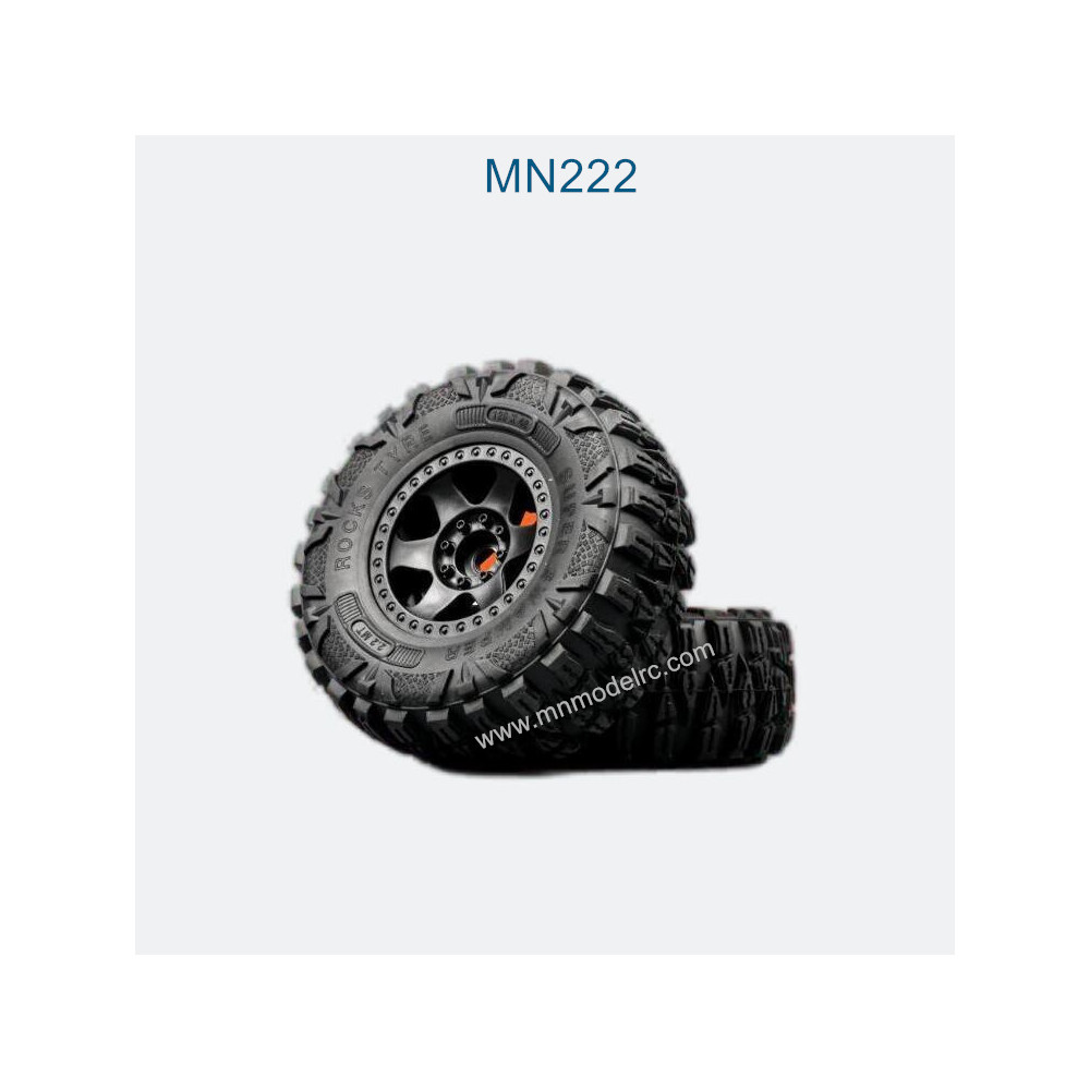 MN MODEL MN222 Parts Rock Tire Wheel 120mm