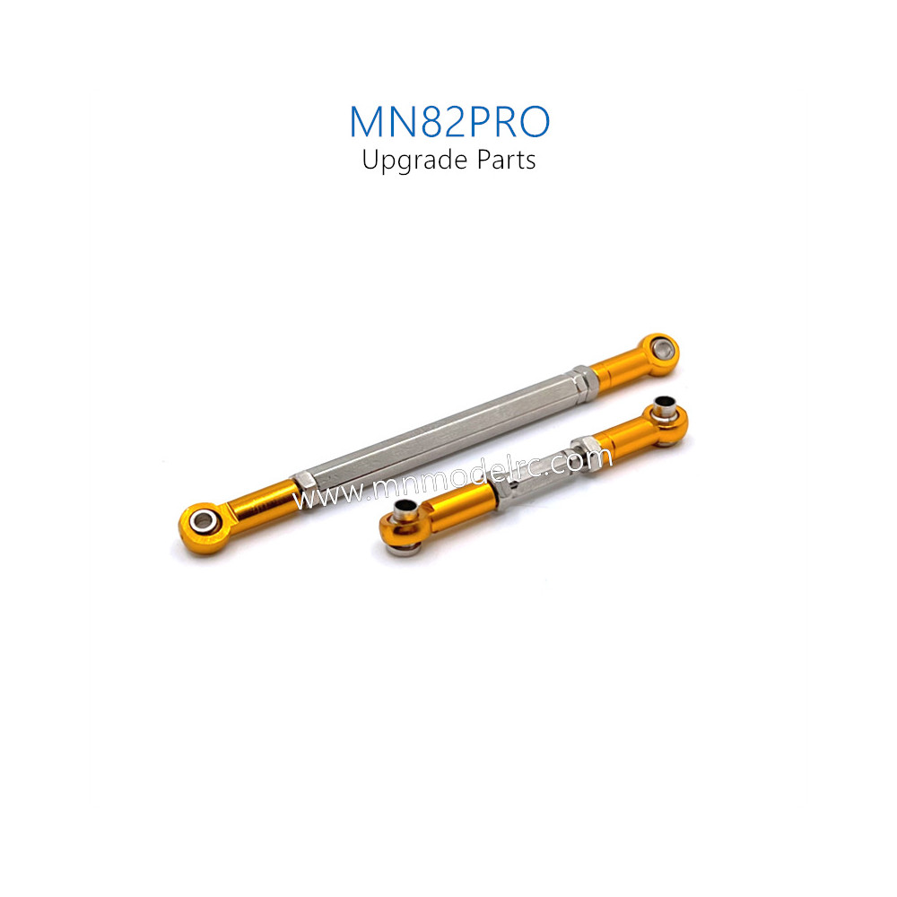 13-MN_MODEL_MN82PRO_RC_CAR_Upgrade_Parts_Connect_Rods_yellow
