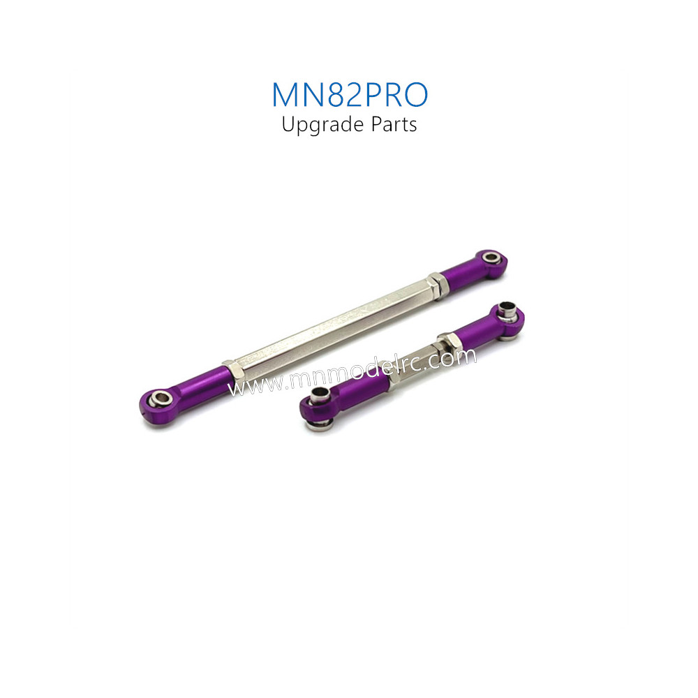 13-MN_MODEL_MN82PRO_RC_CAR_Upgrade_Parts_Connect_Rods_Purple