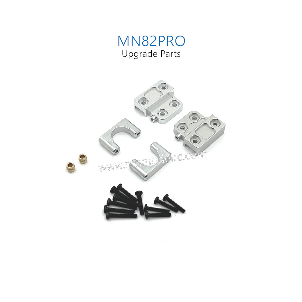 14-MN_MODEL_MN82PRO_Upgrade_Parts_Rear_axle_spring_plate_fixing_silver