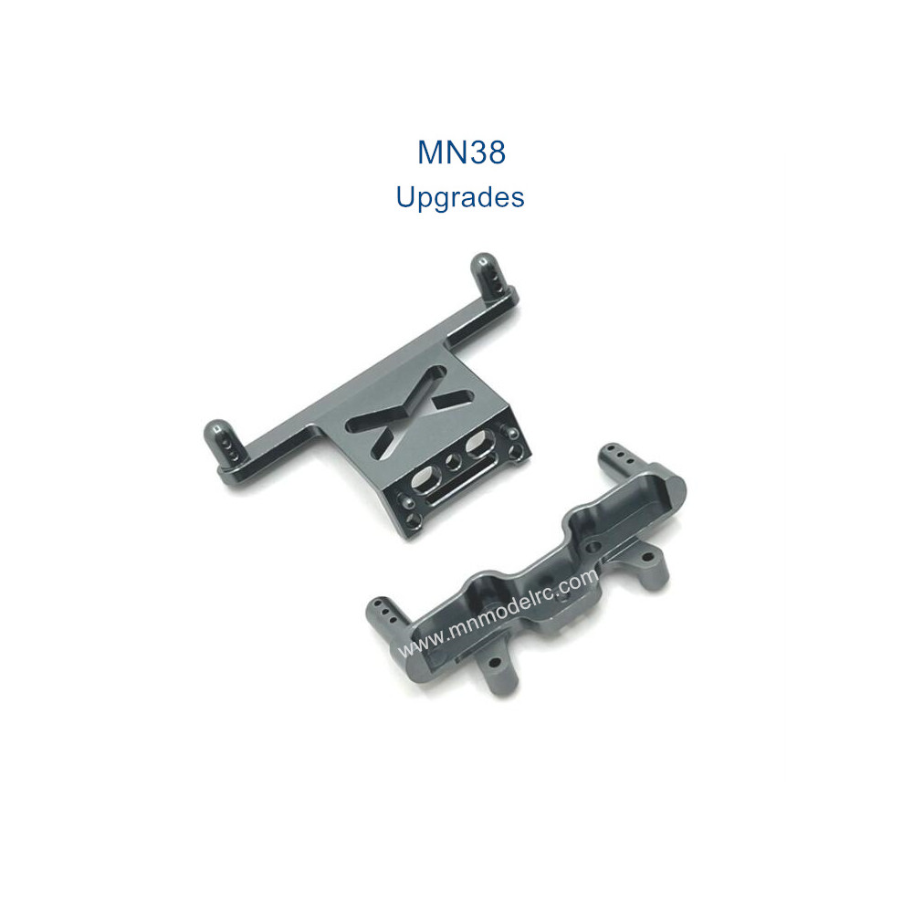 MN MODEL MN38 Upgrade parts Front and Rear Support Frame gray