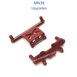 MN MODEL MN38 Upgrade parts Front and Rear Support Frame red