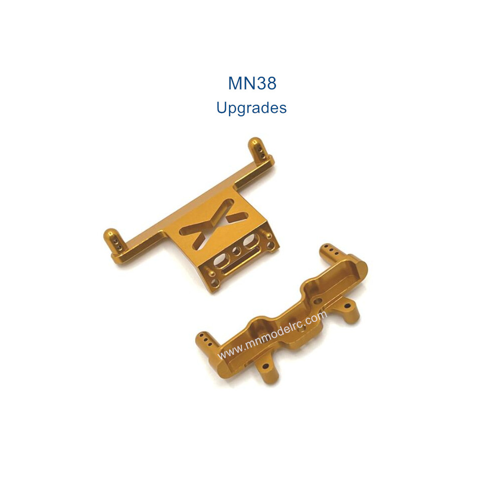 MN MODEL MN38 Upgrade parts Front and Rear Support Frame yellow