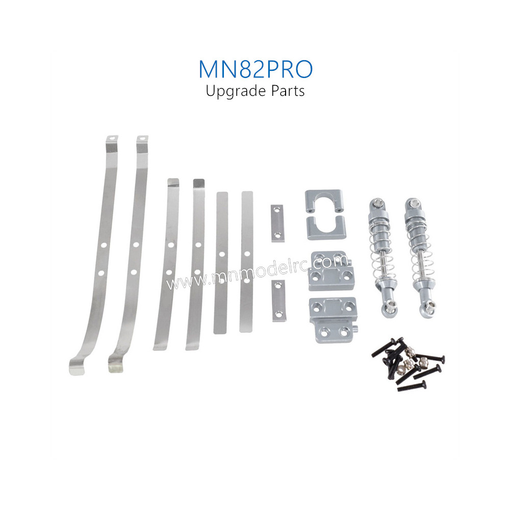 38-MN_MODEL_MN82PRO_Upgrade_Parts_Metal_Shock_and_Fixing_seat_Spring_silver