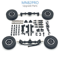 40-MN_MODEL_MN82PRO_Upgrade_Parts_Shocks_Transmittion_Shaft_Tires_and_Protect_Plate_Black