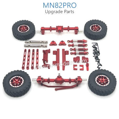 40-MN_MODEL_MN82PRO_Upgrade_Parts_Shocks_Transmittion_Shaft_Tires_and_Protect_Plate_red